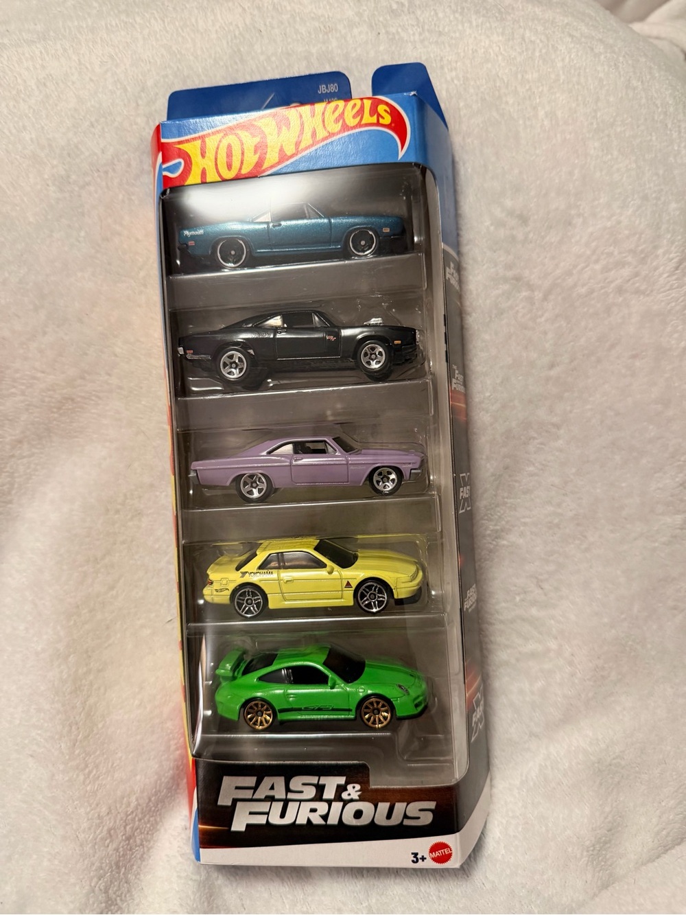 Hot Wheels Fast & Furious 5-Pack Diecast Car Set
